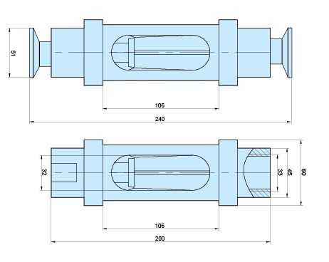 K-5011G、K-5012G、K-5013G、K-5014G、K-5015G、K-5016G、K-5017G玻璃轉(zhuǎn)子流量計(jì)